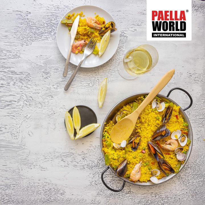 Produktbild All'Grill Paella-Pfanne Stahl poliert Ø 32 cm (32 cm, Paella Pfanne, Stahl)