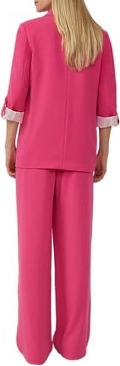 Produktbild S.Oliver Indoor-Blazer Crêpe-Blazer mit 3/4-Ärmeln und Raff-Details (34)