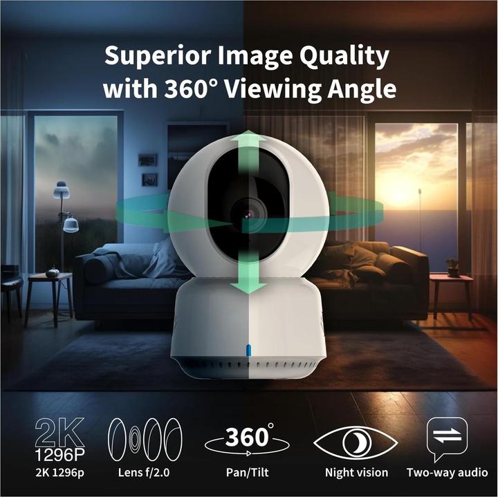 Actual product image Aqara Camera E1 (2304 x 1296 Pixels)