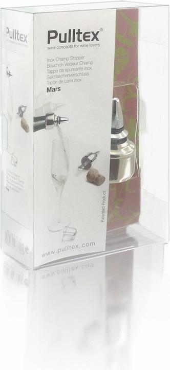 Actual product image Pulltex Inox Sparkling Wine Stopper