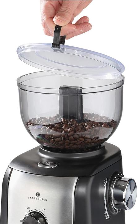 Actual product image Zassenhaus electric coffee grinder arabica
