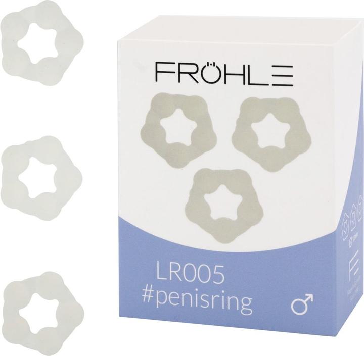 Produktbild Fröhle Liebesringe mit Kugeln 3er Gr. S (1.30 cm)