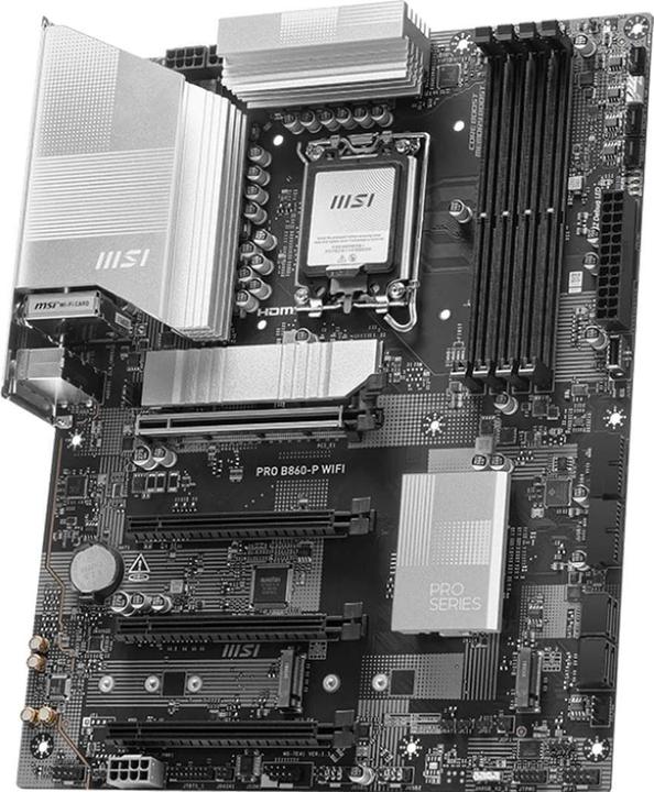 Image du produit MSI PRO B860-P WIFI (LGA 1851, Intel B860, ATX)