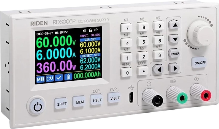 RD Tech RD6006P-W Alimentation programmable de laboratoire Convertisseur DC-DC 60V 6A 360W