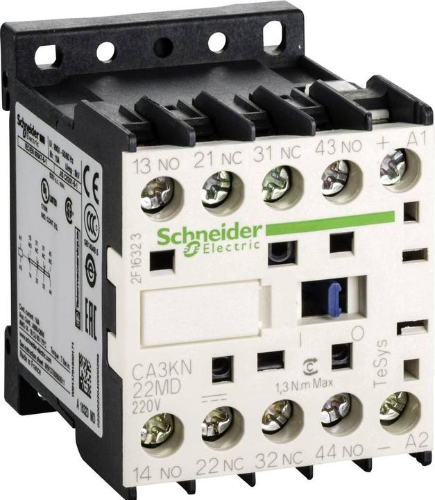 Actual product image Schneider Electric Auxiliary contactor, 2S+2Ö, 220V DC CA3KN22MD