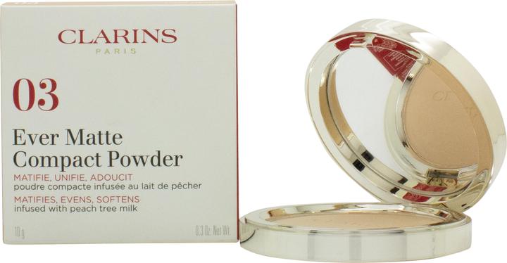 Actual product image Clarins Powder Ever Matte Compact Powder ( 03 ) (Camel)