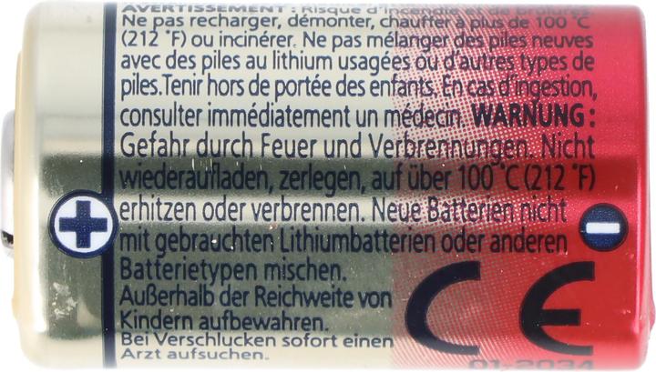 Immagine prodotto Panasonic Photo Lithium CR2 (1 pz., CR2, 750 mAh)