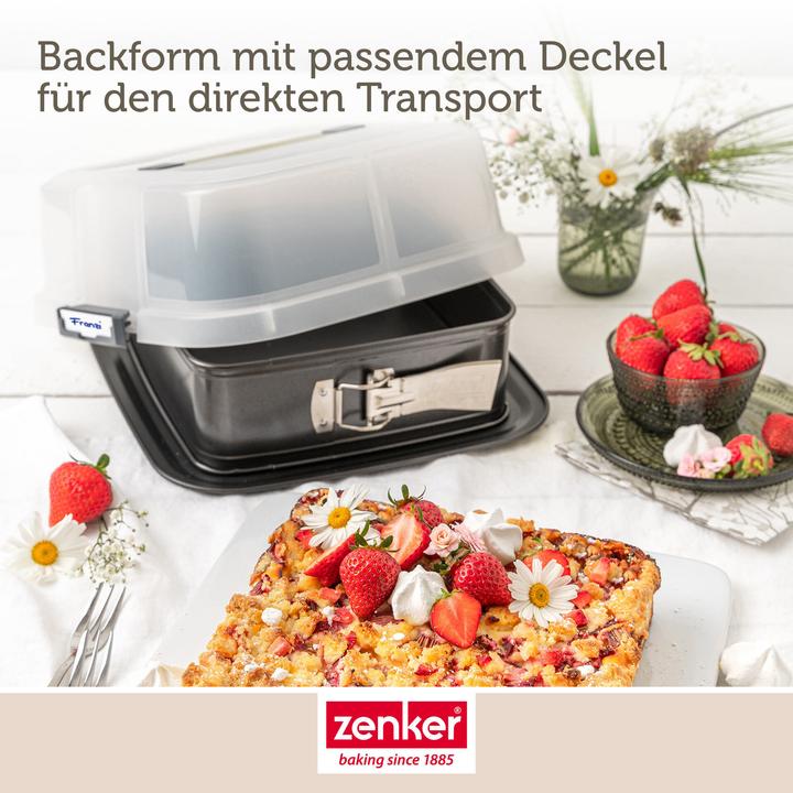 Immagine prodotto Zenker Teglia a forma di molla 24x24 Bake,Click&Go