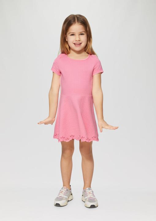 Image du produit S.Oliver Kleid Strukturiertes Baumwollkleid mit Cut Out und Lochstickerei (128)