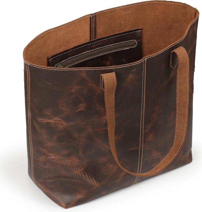 Image du produit Only-Bags.Store Sac en cuir, fait à la main, durable et de haute qualité sac à bandoulière pour ordinateur