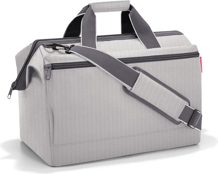 Produktbild reisenthel allrounder L pocket herringbone grey