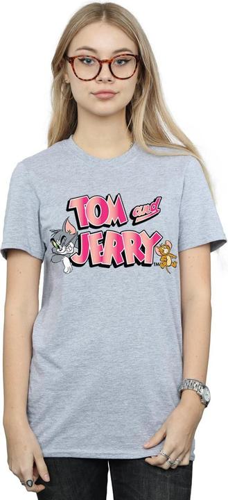 Produktbild Tom & Jerry Gradient Logo TShirt (5XL)