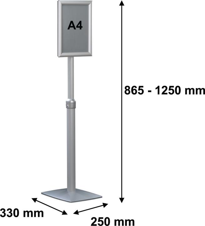 Produktbild Franken Informationsständer (A4)