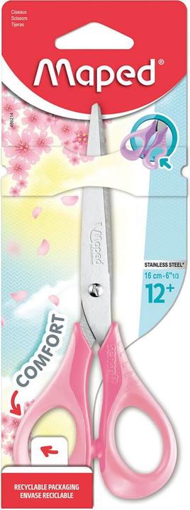 Produktbild Maped Schere sensoft 3D Pastellfarben, spitz, L„nge: 160 mm (16 cm)