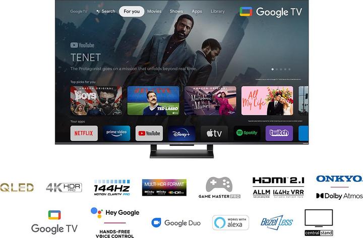 Actual product image TCL 55C735 (55", C735, QLED, 4K, 2022)