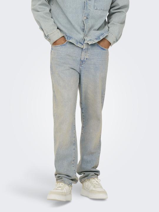 Immagine prodotto Only & Sons ONSEDGE Mittlere Taille Gerade geschnitten Jeans Normal geschnitten jeans (W33/L34)