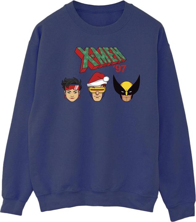 Produktbild X-Man Sweatshirt weihnachtliches Design (L)