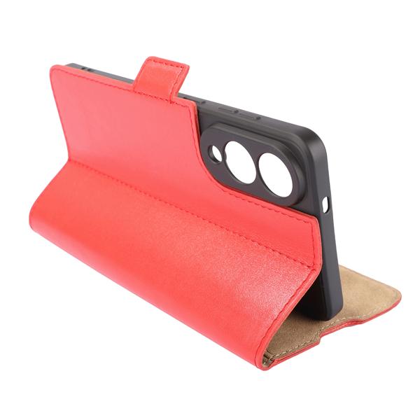 Image du produit Mike Galeli Book-Cover Echtleder Fabio cherry tomato (Samsung Galaxy S25 Edge)