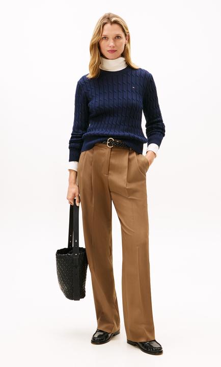 Produktbild Tommy Hilfiger Co Cable Mid Gg C-Nk Ls Swt (XL)