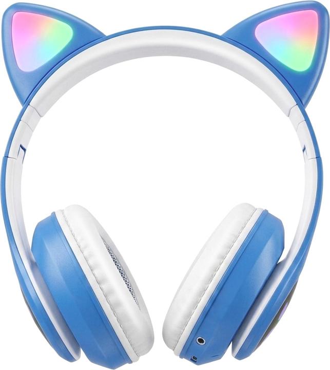 Produktbild Avizar Bluetooth Kinderkopfhörer Katzenohren