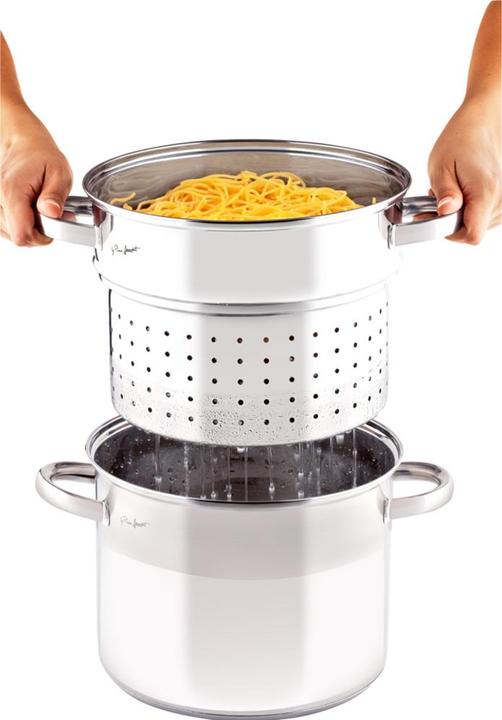 Produktbild Lamart Topf DO MACARONU 8L PASTA (LTSS2417) (24 cm, Kochtopf, Edelstahl)