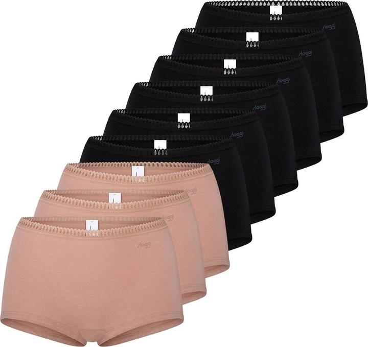 Produktbild Sloggi 9er Pack GO Crush Short Slip (S, 9er Pack)