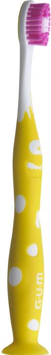 Actual product image GUM Junior Toothbrush 6-9 years yellow (Soft, 1 x)