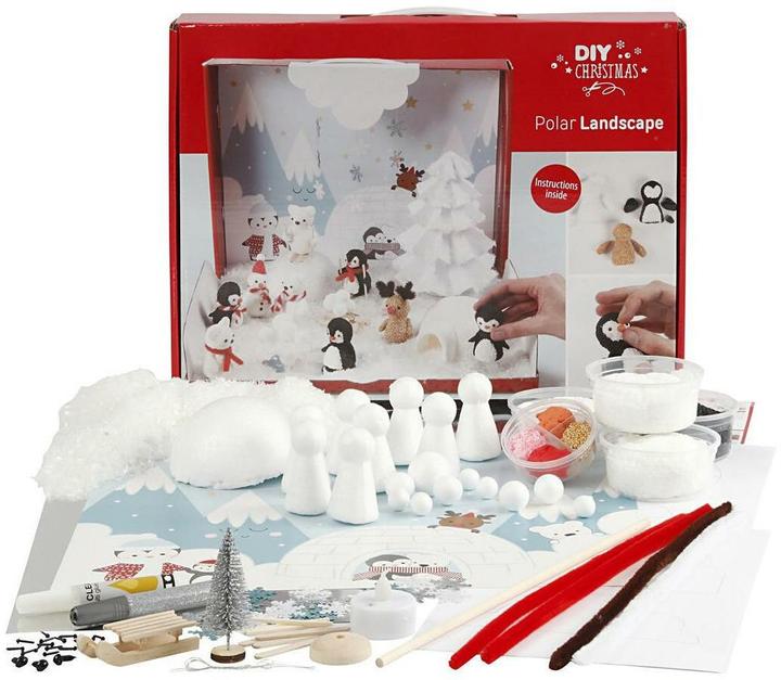 Produktbild Creativ Company Bastelset Polarlandschaft