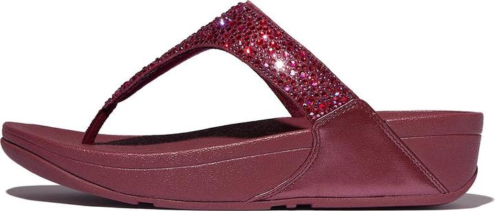 Actual product image Fitflop Lulu Crystal Mix Toe Post Sandals (38)