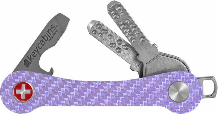 Produktbild Keycabins Schlüsselorganisator KCCS1.5 Carbon S1 violet