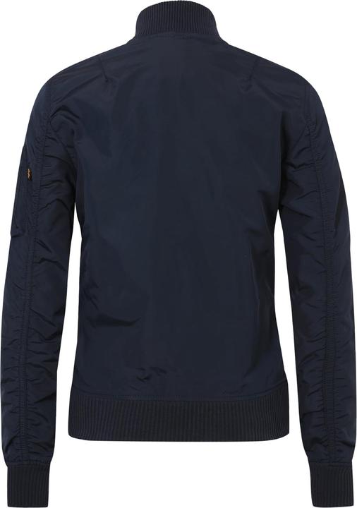 Image du produit Alpha Industries Bomber pour femme, coupe ajustée, doublure contrastée, poche multifonction (M)
