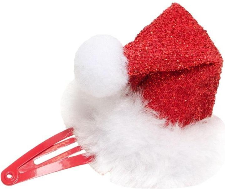 Produktbild Incood Haarspange mit Weihnachtsmannmütze
