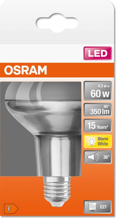 Immagine prodotto Osram Illuminante LED (E27, 4.30 W, 350 lm, 1 x, F)