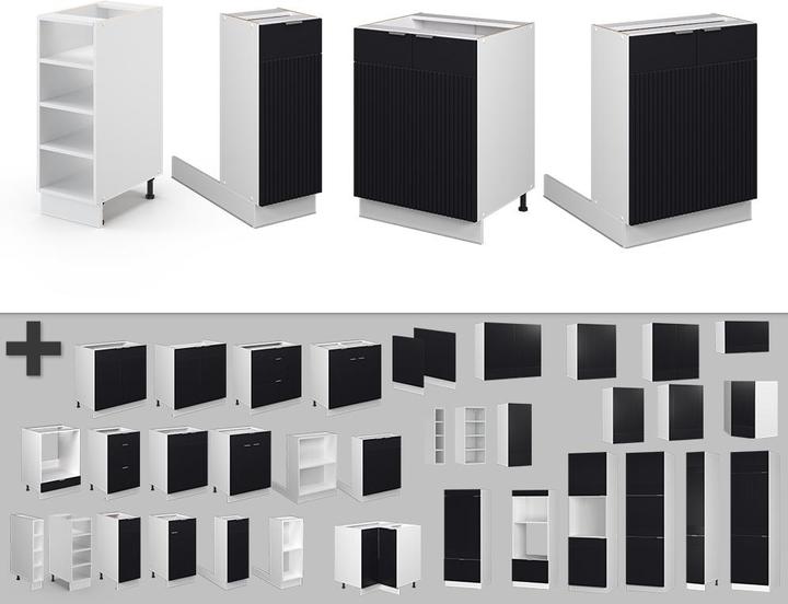 Produktbild Vicco Kücheninsel Fame-Line (60 x 82 x 82 cm)