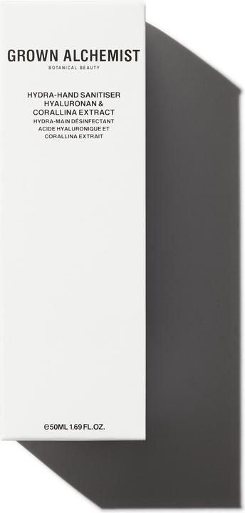 Actual product image Grown Alchemist Hydra-Hand Sanitiser with Hyaluron & Corallina Extract - Hand Disinfection (50 ml)