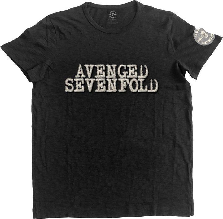 Immagine prodotto Avenged Sevenfold Maglietta Pipistrello della Morte Logo Adulto Unisex (XL)