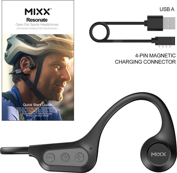 Productafbeelding Mixx Resonate Open Ear Bone Conduction Sportkopfhörer (7 h, Draadloze)