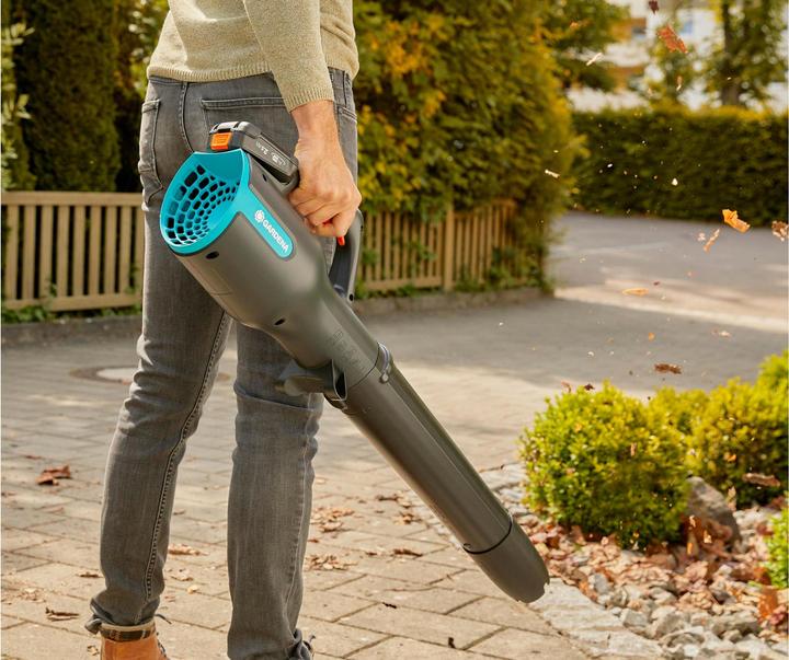 Actual product image Gardena PowerJet 18V P4A (Rechargeable battery operated, Leaf blower)