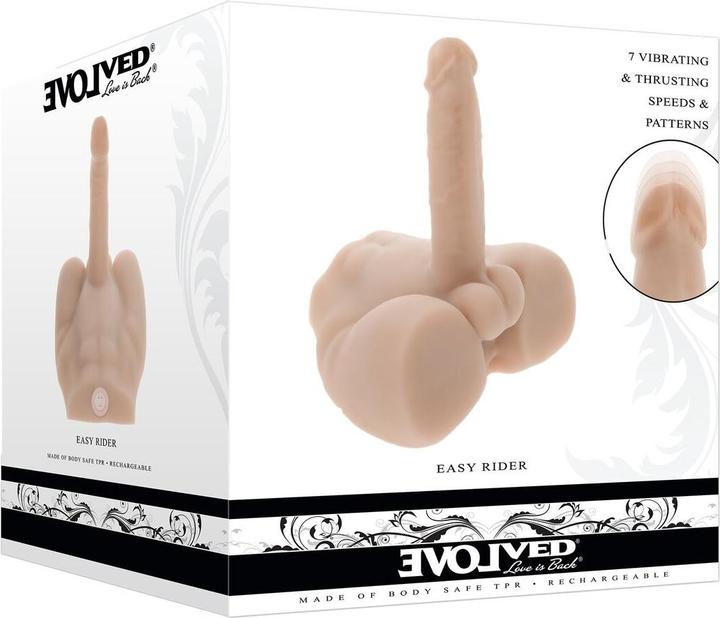 Produktbild Evolved Natürliches Dildo ABS TPR Ø 4,5 cm (17,8 cm)
