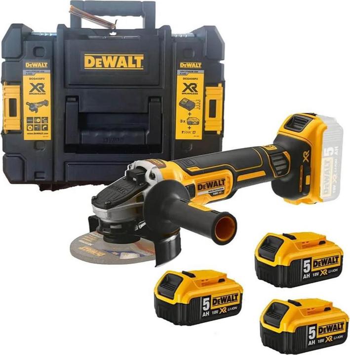 Actual product image DeWalt DCG405P3 (125 mm)