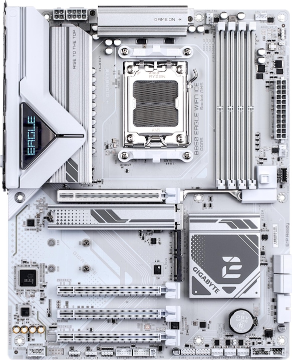 Produktbild Gigabyte MB GBT AMD AM5 B850 EAGLE WF7 ICE (AM5, AMD B850, ATX)