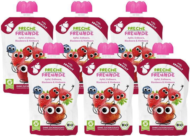 Immagine prodotto Freche Freunde FF Apfe Erdbe Blaub Himb BIO STB (600 g)