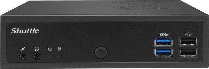 Produktbild Shuttle Barebone DH02U, schwarz (Intel Celeron 3865U)