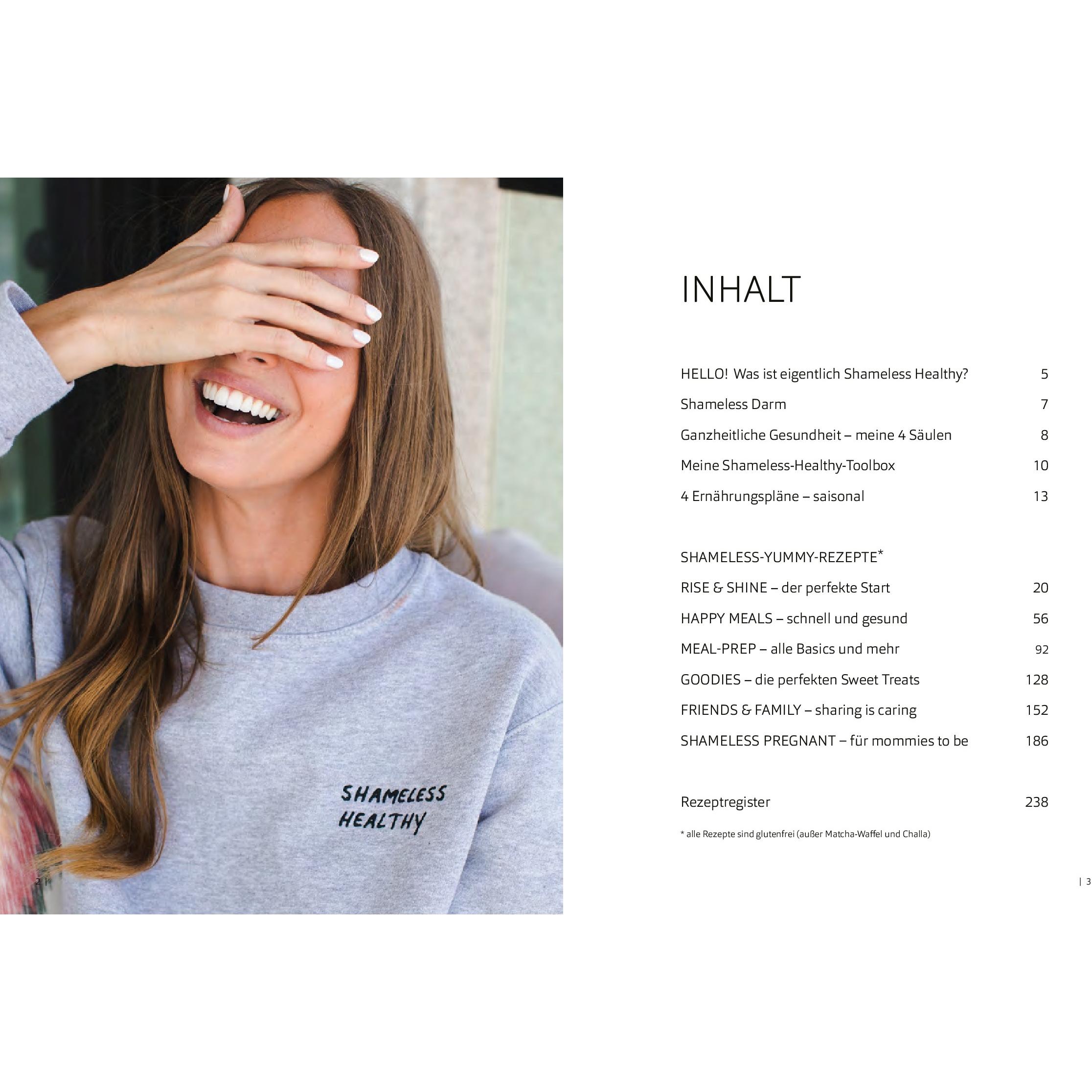 Thumbnail - Shameless Healthy, Ratgeber von Nathalie Gleitman