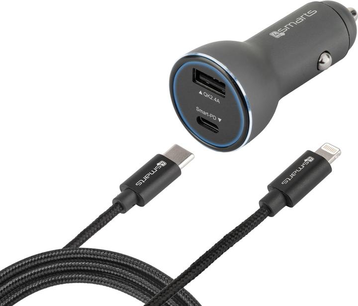 Produktbild 4smarts KFZ-Schnell-Ladegerät