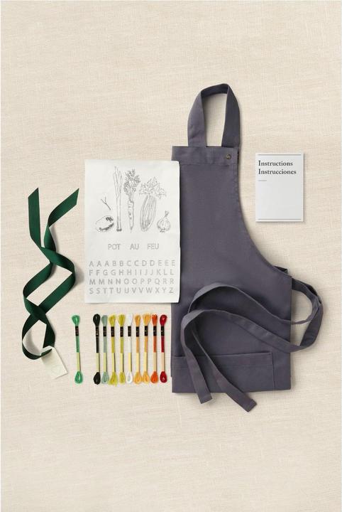 Actual product image DMC Gift of Stitch apron