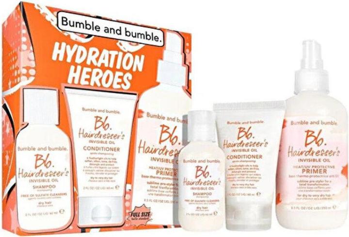 Bumble and bumble Hairdressers Invisible Oil Set - A Premium Hair Care Set For Smooth And Nourished