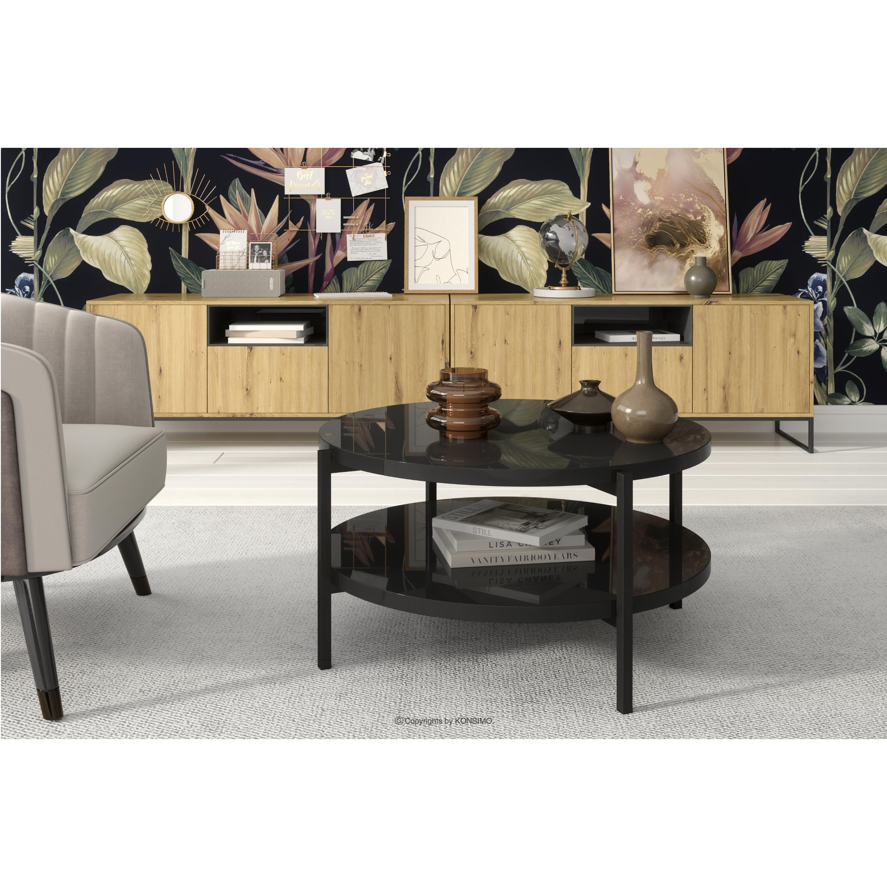 Thumbnail - Konsimo, Couchtisch + Beistelltisch, Geris (84 x 43 x 84 cm)