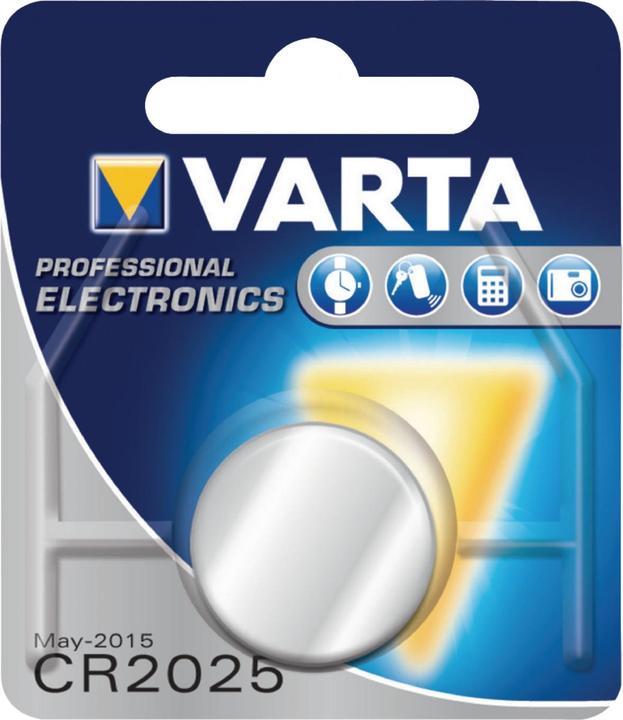 Produktbild Varta Electronics CR2025 (1 Stk., CR2025, 165 mAh)