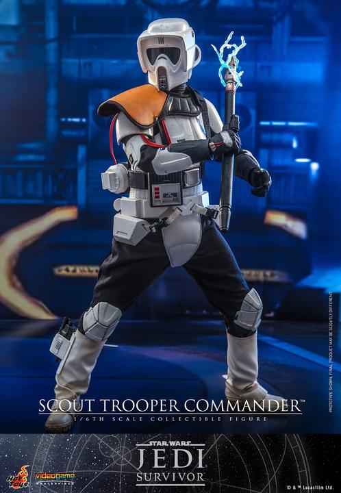 Actual product image Hot Toys Star Wars: Jedi Survivor figurine Videogame Masterpiece 1/6 Scout Trooper Commander
